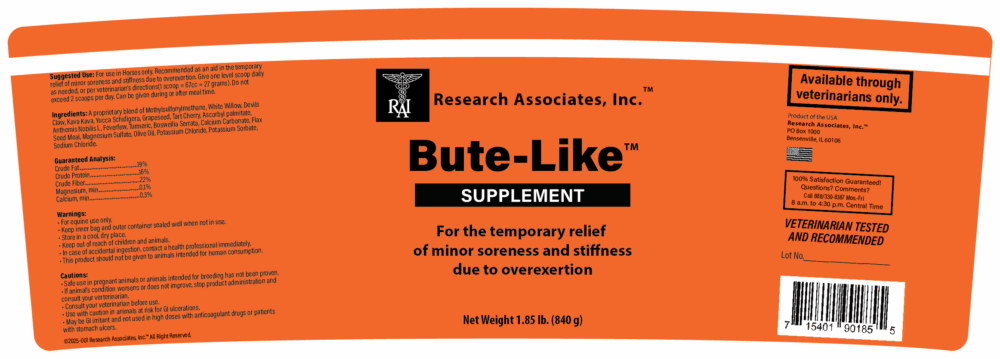 Bute-Like 1.85lb Label 2025