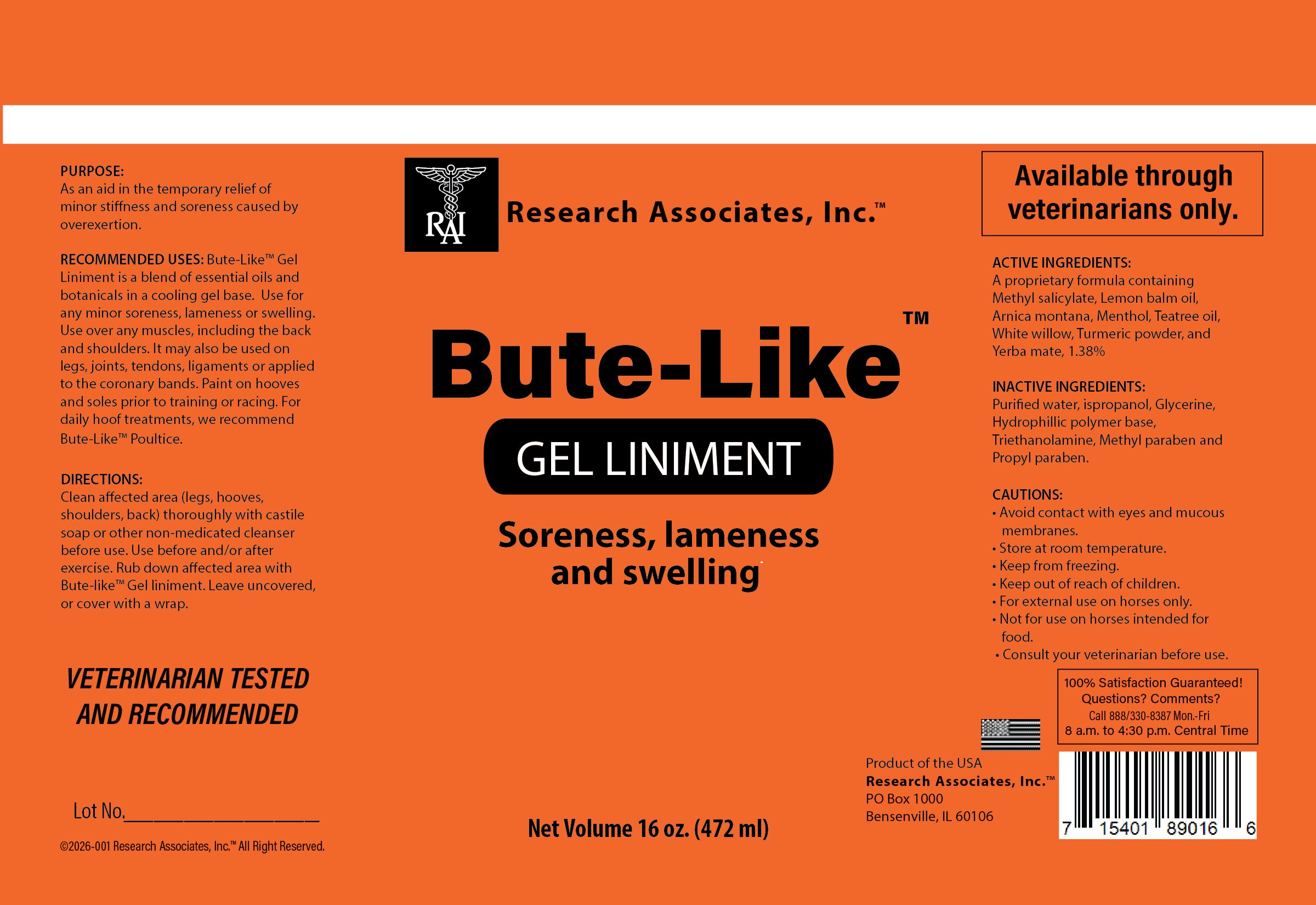 Bute-Like™ Gel Liniment - Image 4