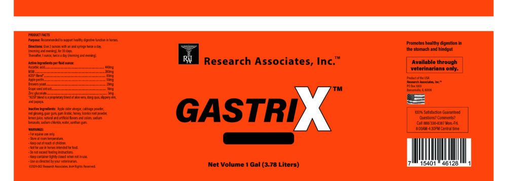 Gastrix gallon label 2025